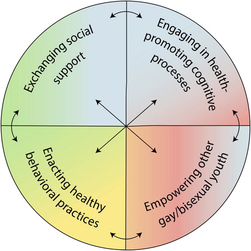 Figure 2. Resilience processes displayed by Black GBMSM in the HMP intervention.