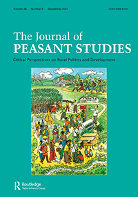 Cover image for The Journal of Peasant Studies, Volume 48, Issue 6, 2021