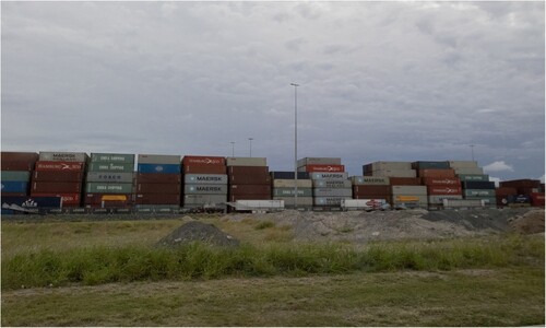 Figure 5. Shipping containers.