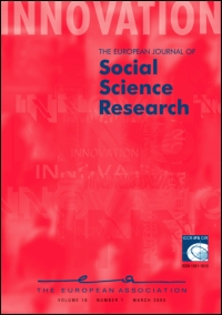 Cover image for Innovation: The European Journal of Social Science Research, Volume 13, Issue 3, 2000