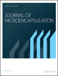 Cover image for Journal of Microencapsulation, Volume 33, Issue 8, 2016