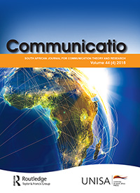 Cover image for Communicatio, Volume 44, Issue 4, 2018