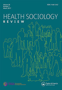 Cover image for Health Sociology Review, Volume 26, Issue 1, 2017