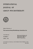 Cover image for International Journal of Group Psychotherapy, Volume 25, Issue 2, 1975