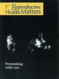 Cover image for Sexual and Reproductive Health Matters, Volume 3, Issue 5, 1995
