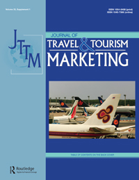 Cover image for Journal of Travel & Tourism Marketing, Volume 33, Issue sup1, 2016
