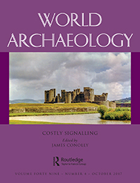 Cover image for World Archaeology, Volume 49, Issue 4, 2017
