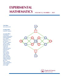 Cover image for Experimental Mathematics, Volume 32, Issue 1, 2023