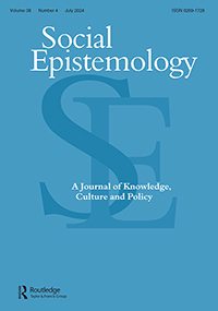 Cover image for Social Epistemology, Volume 38, Issue 4, 2024