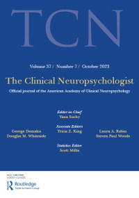 Cover image for The Clinical Neuropsychologist, Volume 37, Issue 7, 2023