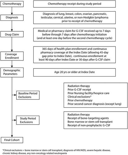 Figure 1. Final algorithm to identify cohorts of patients receiving multi-agent chemotherapy.