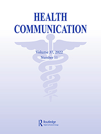 Cover image for Health Communication, Volume 37, Issue 11, 2022