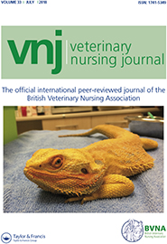 Cover image for Veterinary Nursing Journal, Volume 33, Issue 7, 2018