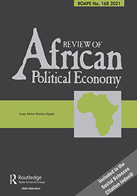 Cover image for Review of African Political Economy, Volume 48, Issue 168, 2021