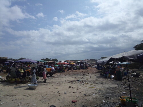 FIG 1. The Jamaica marketplace.