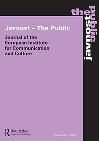 Cover image for Javnost - The Public, Volume 24, Issue 1, 2017