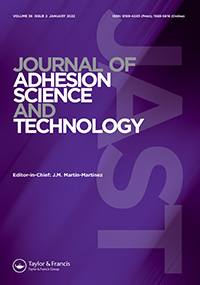 Cover image for Journal of Adhesion Science and Technology, Volume 36, Issue 2, 2022