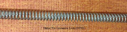 Figure 4 The DTEL which is a 60 cm compression spring.