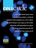 Cover image for Cell Cycle, Volume 4, Issue 4, 2005