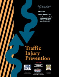Cover image for Traffic Injury Prevention, Volume 24, Issue sup1, 2023