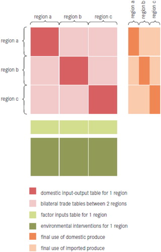 Figure 1. Example of a MR EE IOT for three regions.