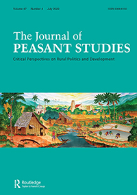 Cover image for The Journal of Peasant Studies, Volume 47, Issue 4, 2020