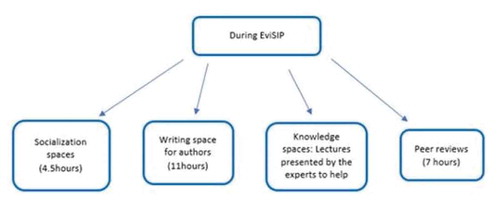 Figure 3. Flow chart steps done during EviSIP meeting.