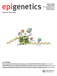 Cover image for Epigenetics, Volume 15, Issue 5, 2020