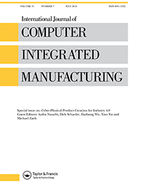 Cover image for International Journal of Computer Integrated Manufacturing, Volume 31, Issue 7, 2018