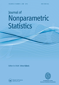 Cover image for Journal of Nonparametric Statistics, Volume 28, Issue 2, 2016