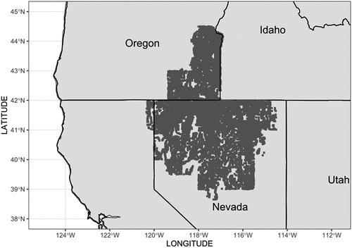 Figure 1. Location of the study area and collected samples.