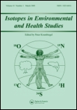 Cover image for Isotopes in Environmental and Health Studies, Volume 16, Issue 5, 1980