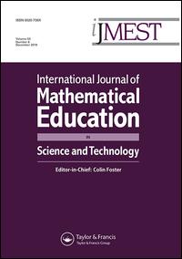 Cover image for International Journal of Mathematical Education in Science and Technology, Volume 39, Issue 3, 2008