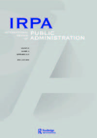 Cover image for International Review of Public Administration, Volume 20, Issue 3, 2015