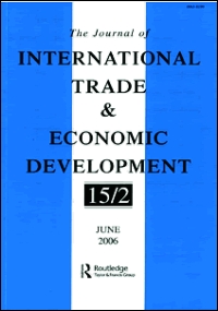 Cover image for The Journal of International Trade & Economic Development, Volume 27, Issue 5, 2018
