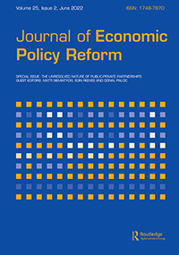 Cover image for Journal of Economic Policy Reform, Volume 25, Issue 2, 2022