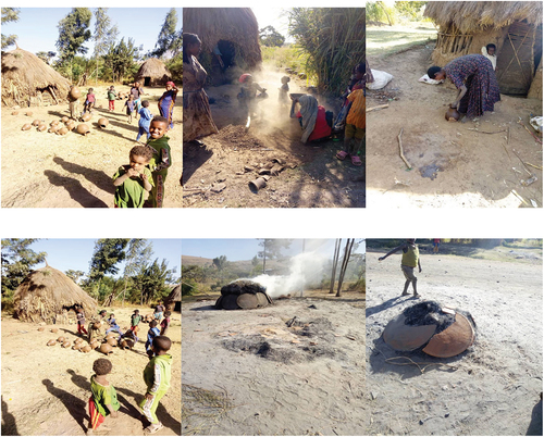 Figure 1. The production process of pottery work.