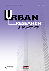 Cover image for Urban Research & Practice, Volume 11, Issue 1, 2018