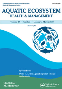 Cover image for Aquatic Ecosystem Health & Management, Volume 23, Issue 1, 2020