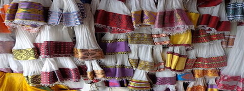 Figure 2. Ethiopian cultural Netelas (shawls).