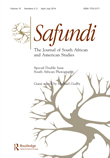 Cover image for Safundi, Volume 15, Issue 2-3, 2014