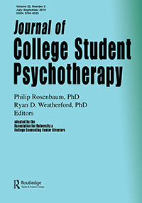 Cover image for Journal of College Student Mental Health, Volume 32, Issue 3, 2018