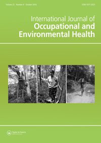 Cover image for International Journal of Occupational and Environmental Health, Volume 22, Issue 4, 2016