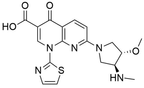 Figure 12. Chemical structure of vosaroxin.