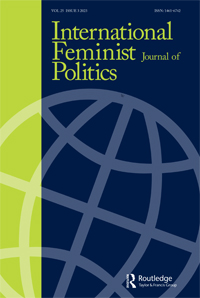 Cover image for International Feminist Journal of Politics, Volume 25, Issue 3, 2023