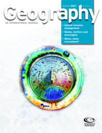Cover image for Geography, Volume 102, Issue 3, 2017