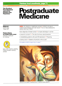 Cover image for Postgraduate Medicine, Volume 89, Issue 3, 1991
