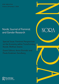 Cover image for NORA - Nordic Journal of Feminist and Gender Research, Volume 28, Issue 2, 2020