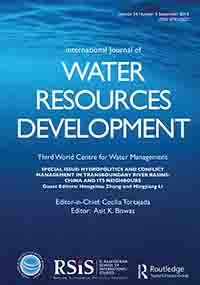 Cover image for International Journal of Water Resources Development, Volume 34, Issue 5, 2018