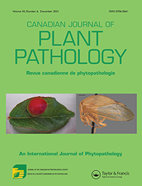 Cover image for Canadian Journal of Plant Pathology, Volume 43, Issue 6, 2021